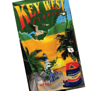 Beach Towels - FL Keys Light House