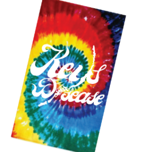 Keys Disease Beach Towel - Tie Dye